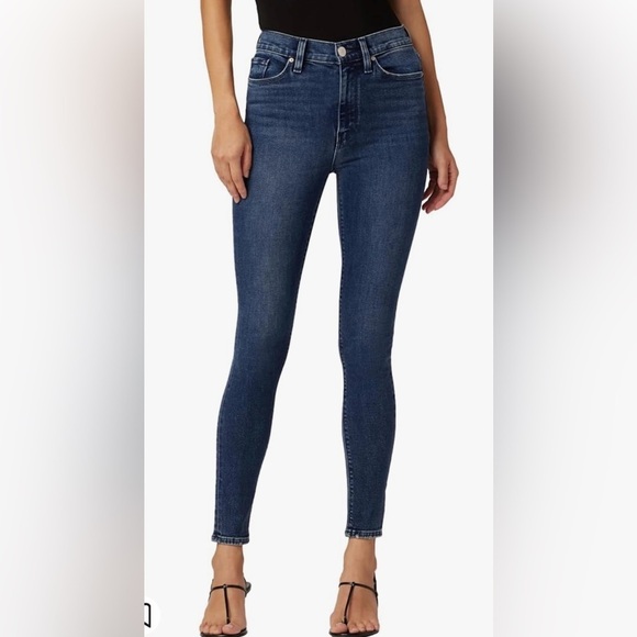 HUDSON Barbara High-Waisted Super Skinny Ankle Stretch Denim Jean Daze Wash  31 - Picture 1 of 16